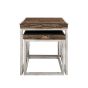 Railway Sleeper Nest Of 2 Tables by Indus Valley
