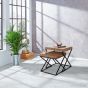 Phoenix Nest Of Tables With Glass by Indus Valley