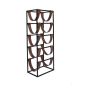 Tall leather sling Wine Rack - 5 bottle by Monologue | Style Our Home