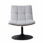Mantis Swivel Chair - Chenille Grey by Monologue | Style Our Home