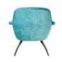 Shelby Cocktail Chair - Chenille Ocean