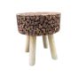 Cuba Round Stool - Resin Top by Monologue | Style Our Home