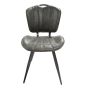 Healey Vegan Leather Chair Forest Green SET OF 2