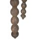 Carob Round Side Table - Greywash