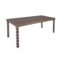 Carob Rectangular Dining Table Greywash - 160cm by Monologue | Style Our Home