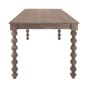 Carob Rectangular Dining Table Greywash - 160cm