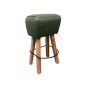 Gladstone Counter Pommel Stool - Green by Monologue | Style Our Home