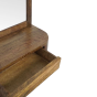Mango Lounge Mirror with Shelf