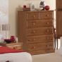 Henley Pine 6 Drawer Chest