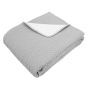 Tactile Jaq Dot Quilt Grey by Malini | Style Our Home