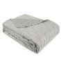 Melange Linen Look Quilt -Grey Size by Malini | Style Our Home