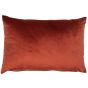 Matt Poly Velvet With Piping Paprika by Malini | Style Our Home