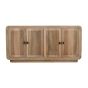 Calderwood Carved Mango Wood 4 Doors Large Sideboard by Karvello Designs | Style Our Home