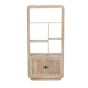 Calderwood Carved Mango Wood Bookcase by Karvello Designs | Style Our Home