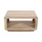 Calderwood Carved Mango Wood Coffee Table