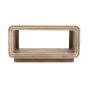 Calderwood Carved Mango Wood Coffee Table by Karvello Designs | Style Our Home
