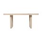 Calderwood Carved Mango Wood Dining Table 6 Seater