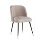 Alicia Khaki Velvet Chair