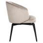 Amphara Khaki Velvet Chair