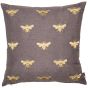 Emb Bees On Faux Linen by Malini | Style Our Home