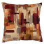 3D Printed And Raised Velvet Rust Cushion by Malini | Style Our Home