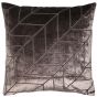 Cut Velvet Chevrons Truffle Hoxley by Malini | Style Our Home