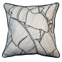 Embroidered Large Leaves Mono by Malini | Style Our Home
