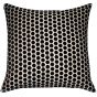 Small Hex Cut Velvet Black by Malini | Style Our Home