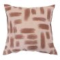 Abstract Printed Lines On Linen Taupe by Malini | Style Our Home