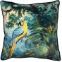 Embroidered Parrot  On Velvet by Malini | Style Our Home