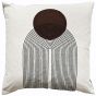 Art Deco Design With Chain Crewel Stitch Brow by Malini | Style Our Home