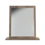 San Jose Small Mirror White Matt & Vintage Oak