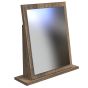 San Jose Small Mirror White Matt & Vintage Oak