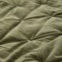 Opulent Velvet Bedspread Green
