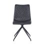 Vali S Pu Black - Swivel Black Legsby Hertiance Furniture | Style Our Home