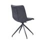 Vali S Pu Black - Swivel Black Legsby Hertiance Furniture | Style Our Home