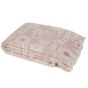 Pink Floral Print On Faux Mohair by Malini | Style Our Home