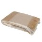 Blanket Stitch Check Throw