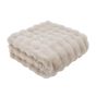 Soft Bubble Thr In Faux Rabbit Bge by Malini | Style Our Home