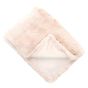 Luxury Faux Rabbit Throw Ltbeige by Malini | Style Our Home