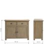 Sartona Oak Standard Sideboard