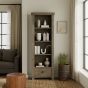Sartene Oak Large Bookcase With Drawer by Hertiance Furniture | Style Our Home