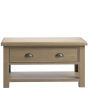 Sartona Oak Coffee Table With 4 Drawers