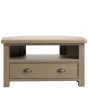 Sartona Oak Corner Tv Cabinet