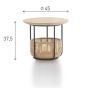 Basket Small Table - Style Our Home 3