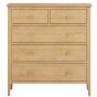 Marken Oak 2 Over 3 Chest