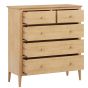 Marken Oak 2 Over 3 Chest
