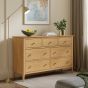 Marken Oak 7 Drawer Chest by Heritance Furniture | Style Our Home