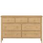 Marken Oak 7 Drawer Chest