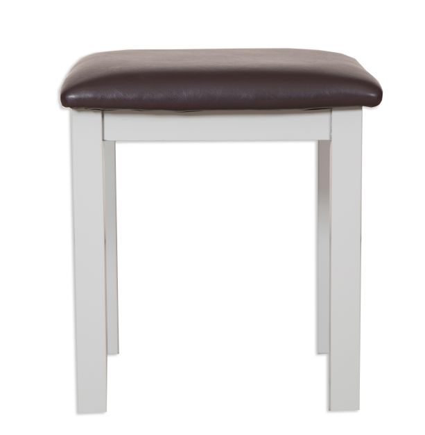 Parisian Grey Dressing Stool by IFD | Style Our Home